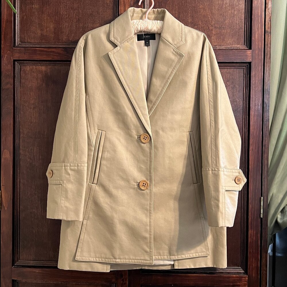 J. Crew Beige Women's Trench Coat